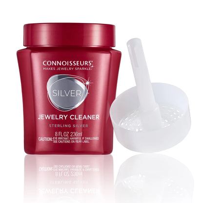 Silver Jewelry Cleaner - Liquid Dip Solution in Red Container