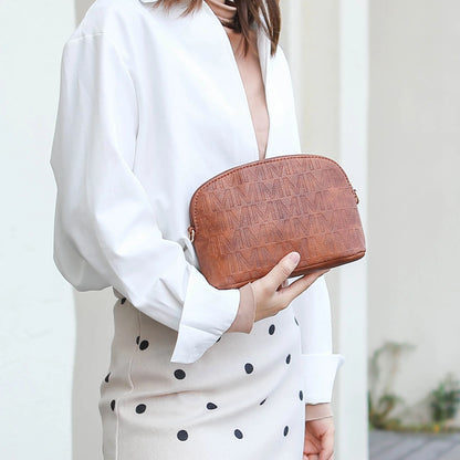 Edelyn Women's 4-Piece Signature Tote Bag Set by Mia K: Small Handbag, Pouch Purse, and Wristlet Wallet