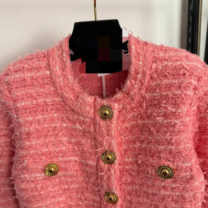 2025 Spring Autumn Women's High-Quality Long Sleeve Crew Neck Sweater - Brand Style 905